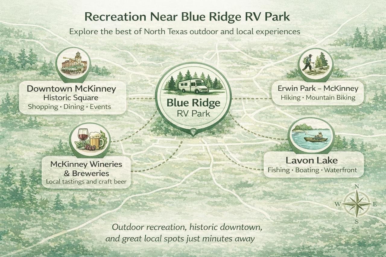 Recreation & Nearby Towns near Blue Ridge RV Park